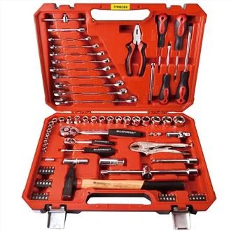 77pcs 1/4'' dan 1/2'' Set Penyelenggaraan Am Dr