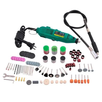 211 Keping Set Kilang Elektrik Kepala Kilang Elektrik Mesin Penggilap Mini Mesin Pemotong Kilang Lurus