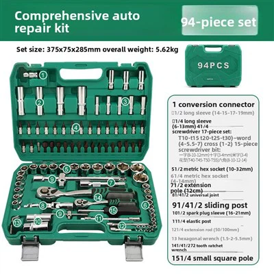 SET ALAT 1/2" 94PCS