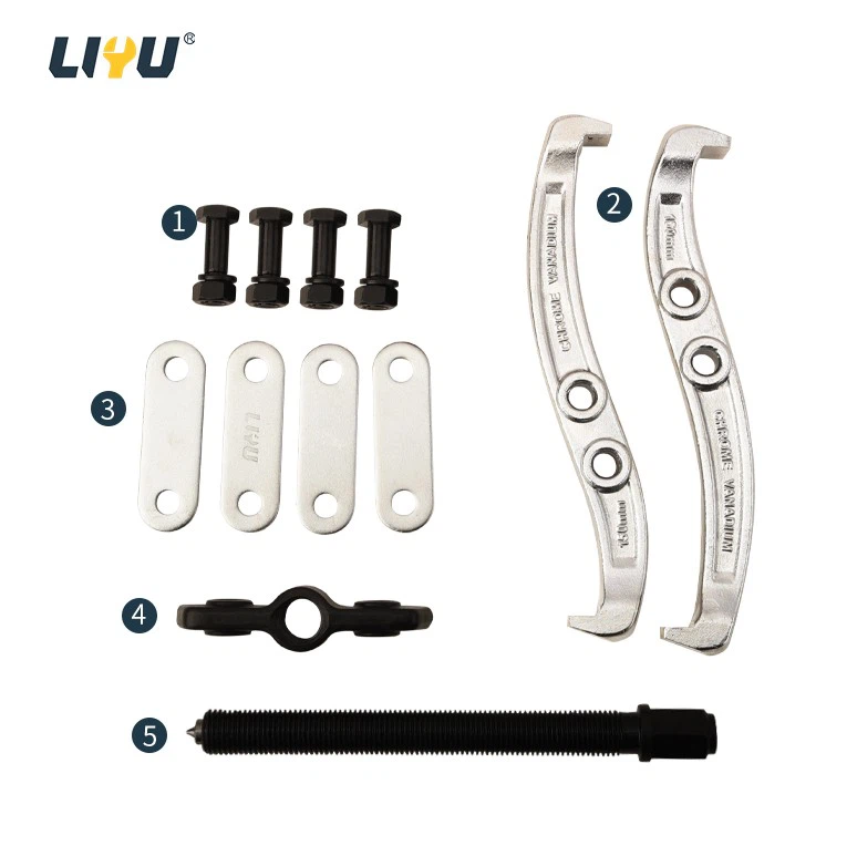 Two-claw Puller Industrial-grade Bearing Removal Tool Ejector Mechanical Auto Repair Wheel Puller 75mm high quality